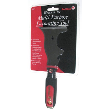 Red Devil 3in. EZ Grip 11 In 1 Multi-Purpose Tool 6291